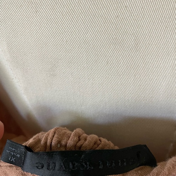 Jenni Kayne Gauze brown dress XL maxi - Picture 5 of 5